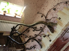 Balustrada w kształci węża