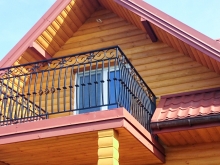 Ozdobna balustrada balkonowa
